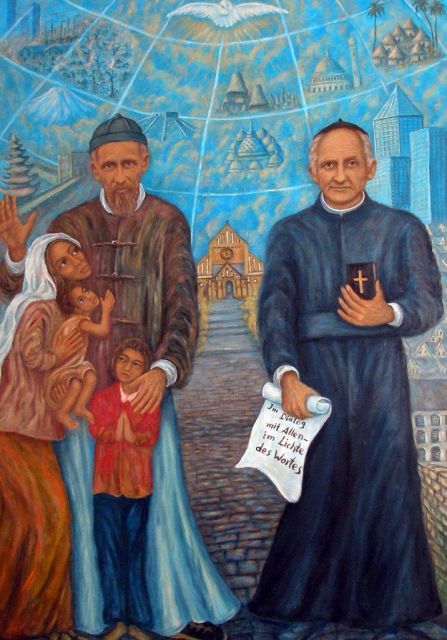 Immagine: San Giuseppe Freinademetz nell'arte