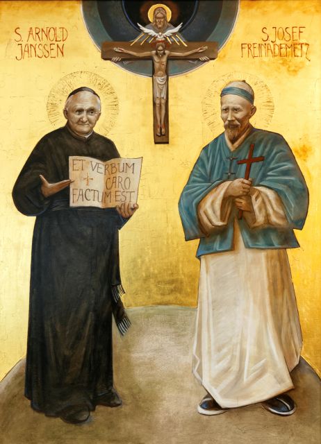 Immagine: San Giuseppe Freinademetz nell'arte