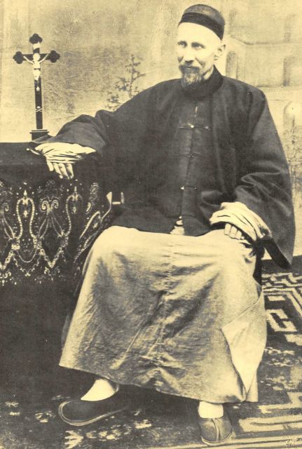 Spirituelle Wandlung des Tirolers in einen Chinesen Bild: Die Bekehrung