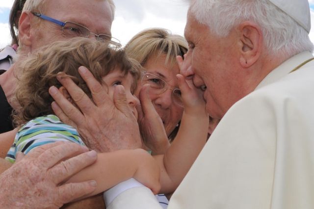 La visita del Papa ad Oies Immagine: La visita del Papa ad Oies
