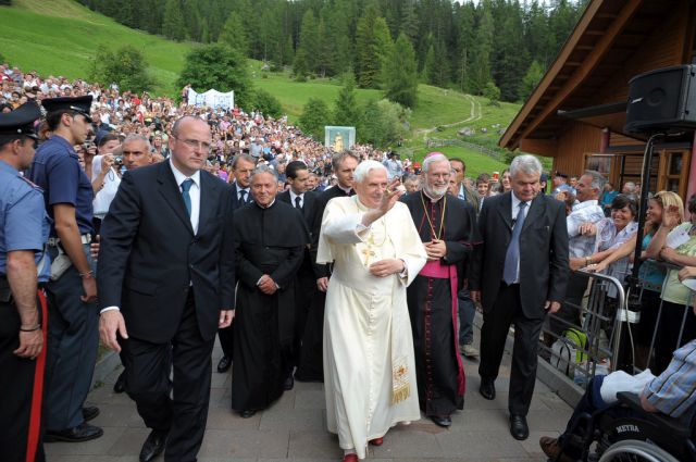 La visita del Papa ad Oies Immagine: La visita del Papa ad Oies